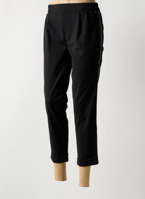 Pantalon trei sferturi negru FRED SABATIER femeie