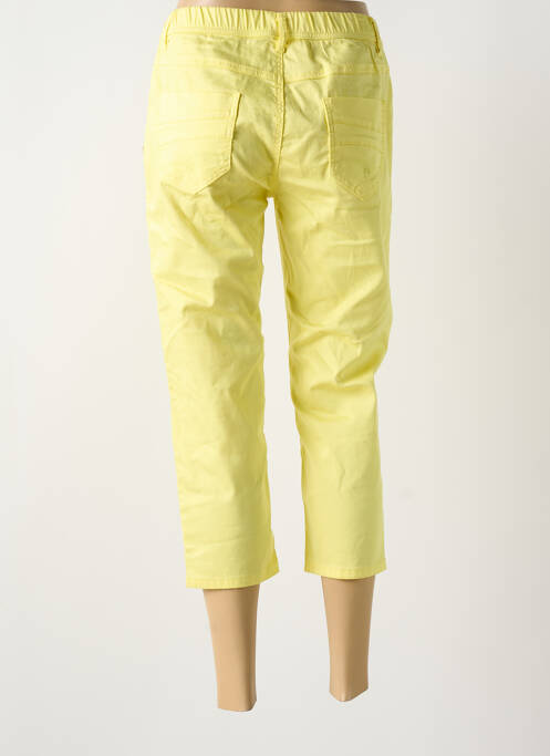 Pantalon trei sferturi galben TELMAIL femeie