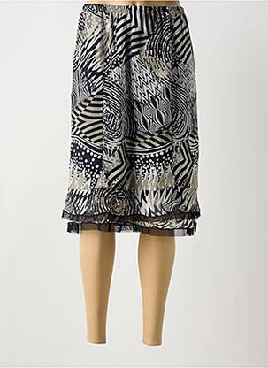 Fustă midi negru TELMAIL femeie