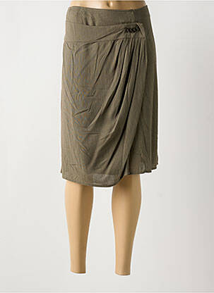 Fustă midi verde JEAN DELFIN femeie