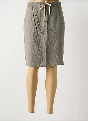 Fustă midi verde JULIE GUERLANDE femeie