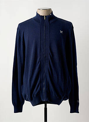 Vestă cu mâneci lungi albastru BLACK WELLIS bărbat