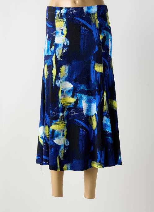Fustă lungă albastru MARBLE femeie