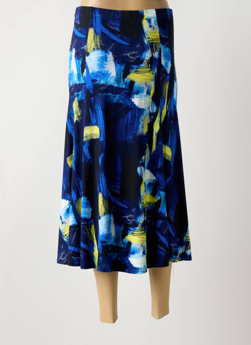 Fustă lungă albastru MARBLE femeie