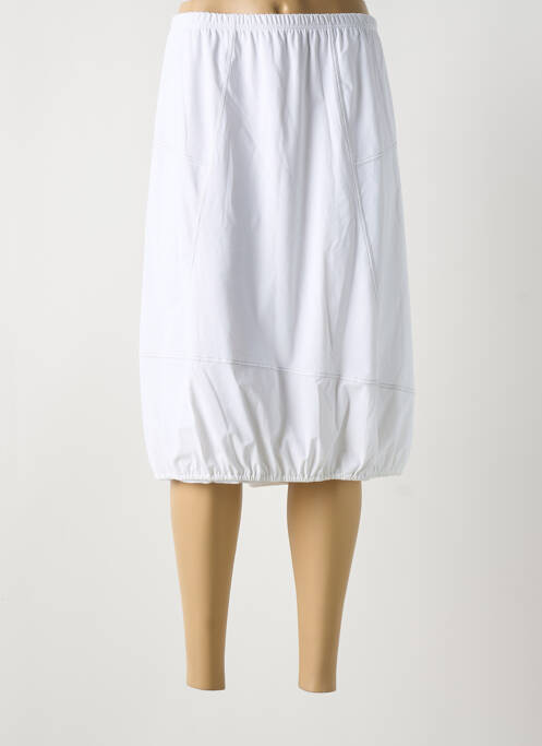 Fustă midi alb JEAN DELFIN femeie
