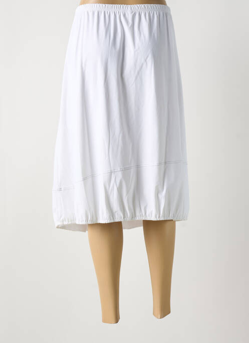 Fustă midi alb JEAN DELFIN femeie