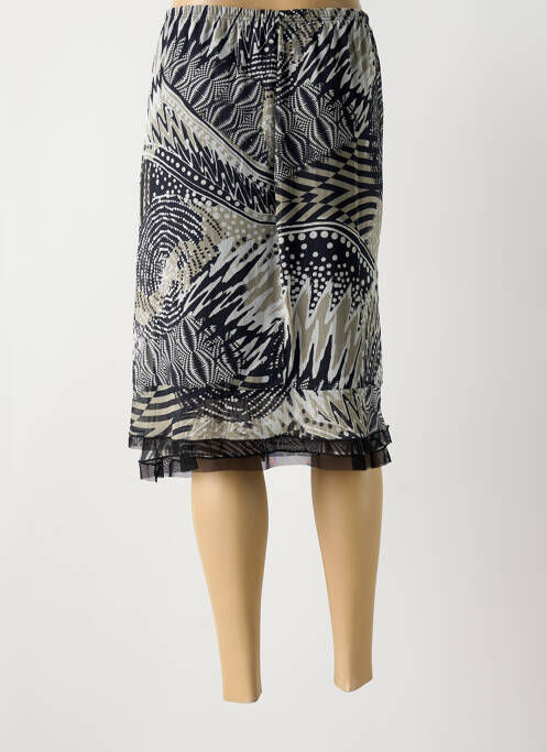 Fustă midi negru TELMAIL femeie