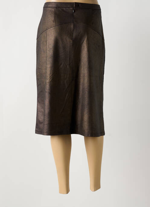 Fustă midi maro JEAN GABRIEL femeie