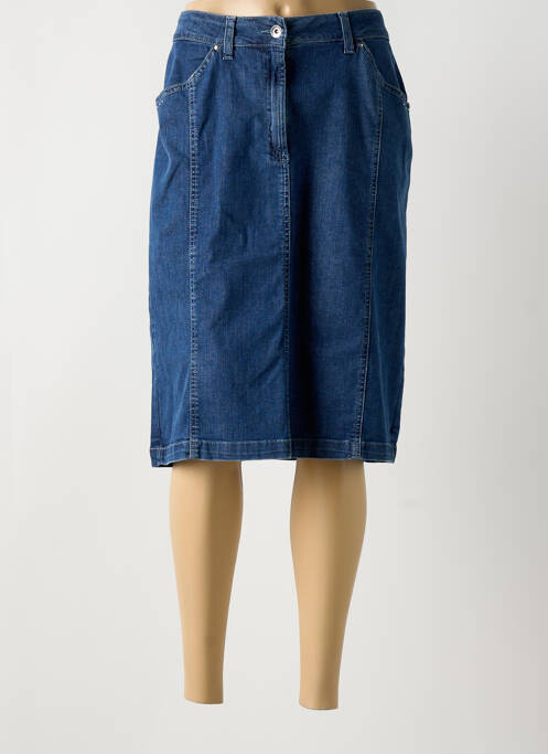 Fustă midi albastru GUY DUBOUIS femeie
