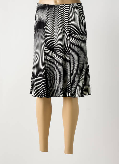 Fustă midi negru TELMAIL femeie