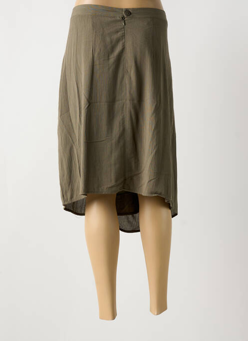 Fustă midi verde JEAN DELFIN femeie