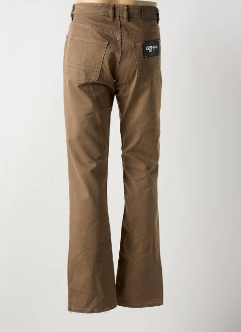 Blugi cu croială slim maro GS CLUB bărbat