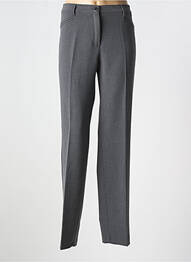Pantalon drept elasticitate mărime normală gri DIVAS femme