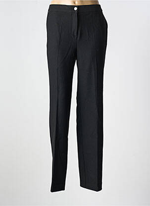 Pantalon slim talie elastică mărime normală negru FRED SABATIER femeie