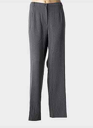 Pantalon drept elasticitate mărime normală gri GUY DUBOUIS femeie