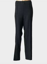 Pantalon drept elasticitate mărime normală negru GUY DUBOUIS femme