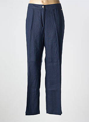 Pantalon drept albastru FRED SABATIER femeie