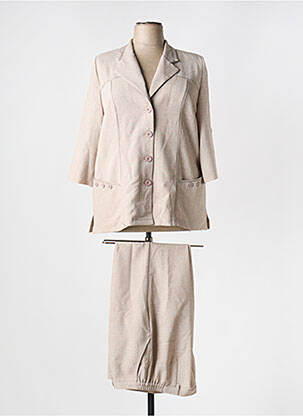 Set pantaloni bej GUY DUBOUIS femeie