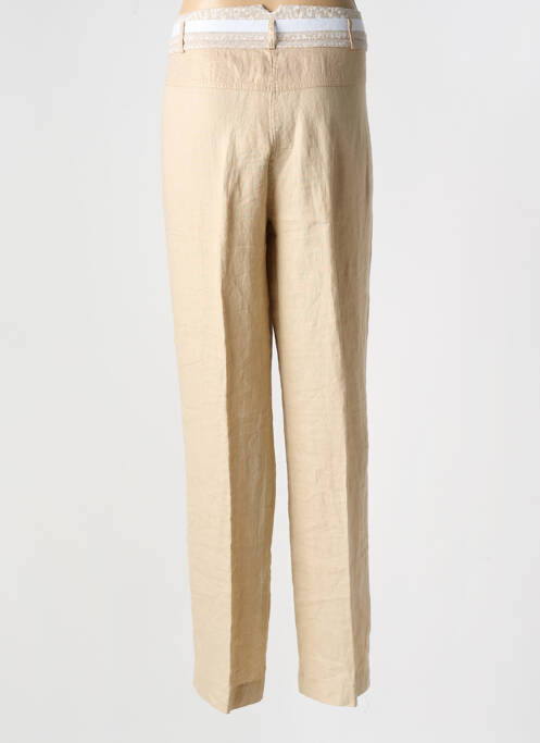 Pantalon drept bej FRED SABATIER femeie