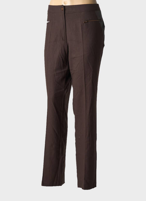 Pantalon slim maro JEAN GABRIEL femeie