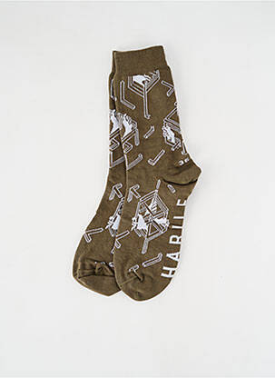 Șosete verde HABILE unisex