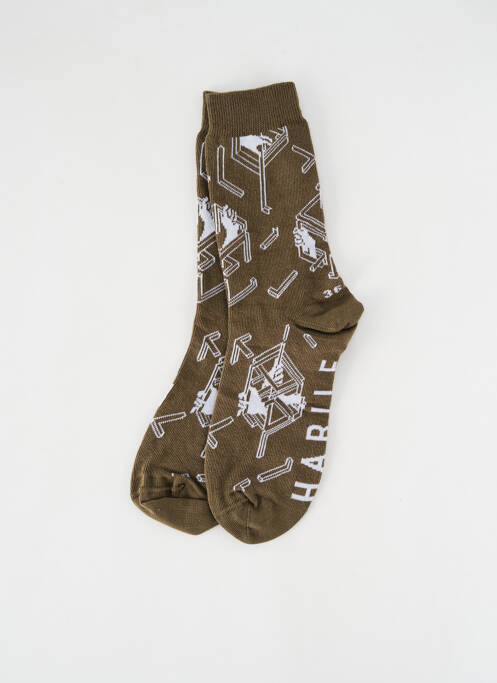 Șosete verde HABILE unisex