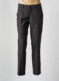 Pantalon chino țesătură melanj talie joasă gri ELEVEN PARIS bărbat