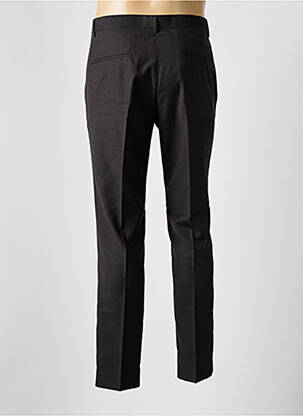 Pantalon chino țesătură melanj talie joasă gri ELEVEN PARIS bărbat