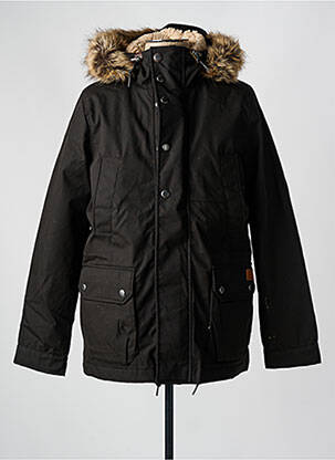 Parka mâneci lungi cu glugă negru VOLCOM femeie