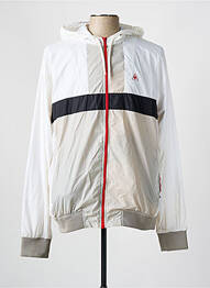 Jachetă vânt buzunare cu glugă bej LE COQ SPORTIF homme