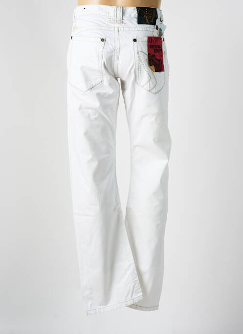Blugi cu croială slim alb OXBOW bărbat