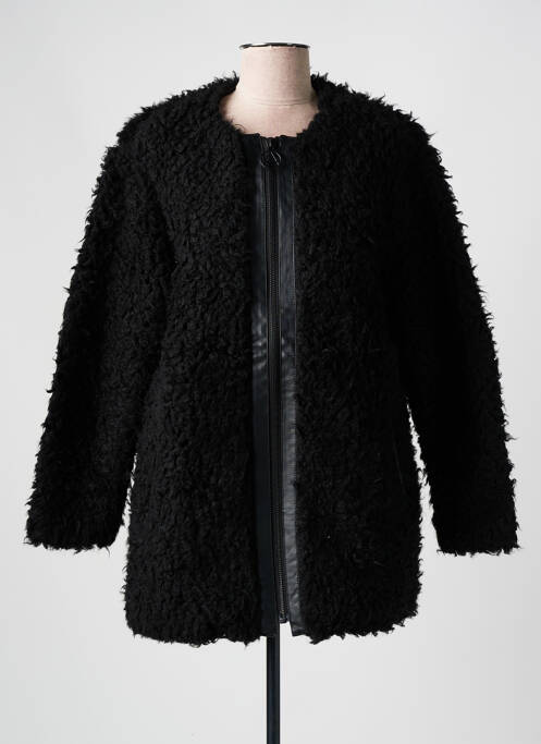 Palton scurt negru ELEVEN PARIS femeie