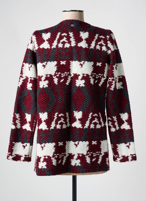 Vestă cu mâneci lungi roșu LE TEMPS DES CERISES femeie