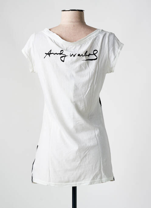 Tricou bej ANDY WARHOL BY PEPE JEANS femeie
