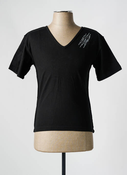 Tricou negru CRYSTAL VINTAGE bărbat