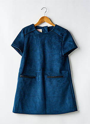 Rochie midi albastru ELEVEN PARIS fată