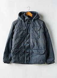 Parka buzunare cu glugă albastru JAPAN RAGS garcon