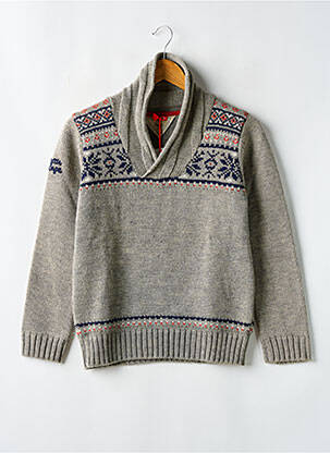 Pulover gri JAPAN RAGS băiat