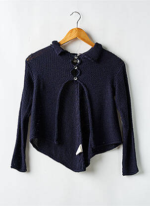 Vestă cu mâneci lungi albastru LA FEE MARABOUTEE fată