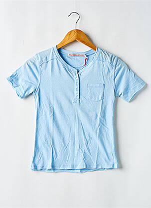 Tricou albastru BERENICE fată