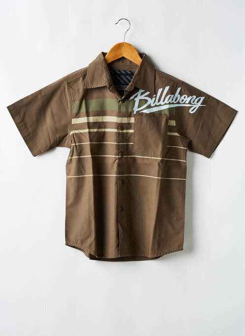 Cămașă cu mâneci scurte maro BILLABONG băiat