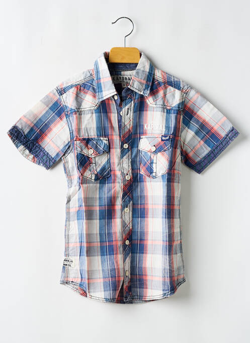 Cămașă cu mâneci scurte albastru KAPORAL băiat