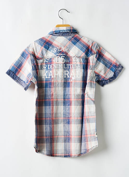 Cămașă cu mâneci scurte albastru KAPORAL băiat