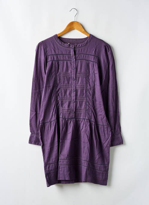 Rochie midi violet LE TEMPS DES CERISES fată