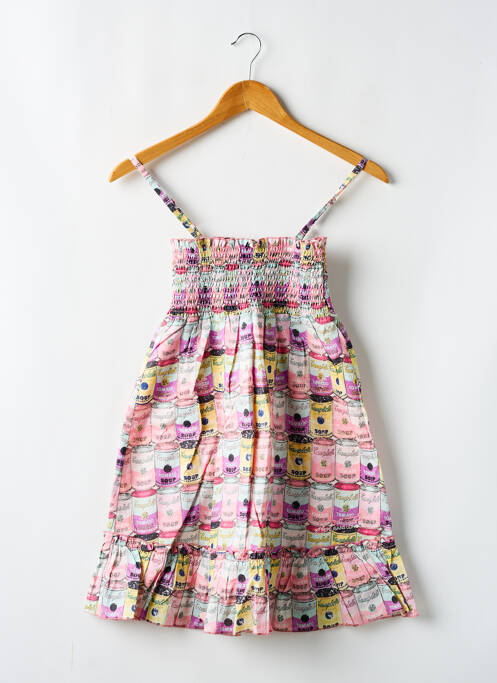 Rochie midi roz ANDY WARHOL BY PEPE JEANS fată