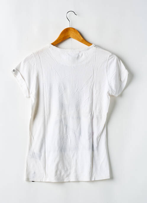 Tricou alb ANDY WARHOL BY PEPE JEANS fată