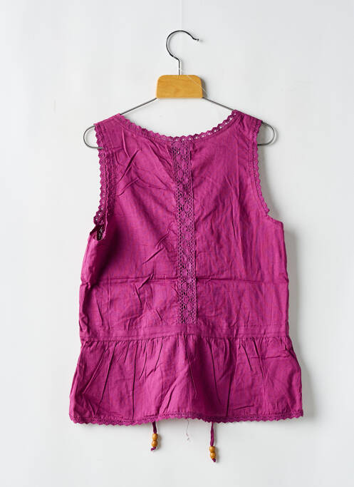 Tunică fără mâneci violet LE TEMPS DES CERISES fată