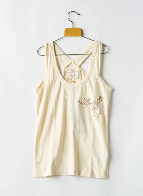 Tricou bej ANIMAL fată