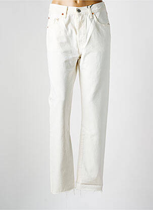 Blugi cu croială dreaptă bej LEVIS femeie