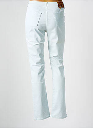 Pantalon slim talie joasă albastru CIMARRON fată